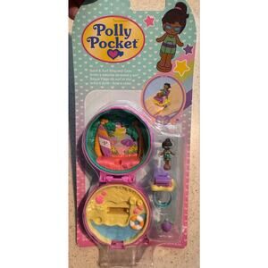 NEW Polly Pocket Keepsake Sand and Surf Ring and Case 2026 Mattel